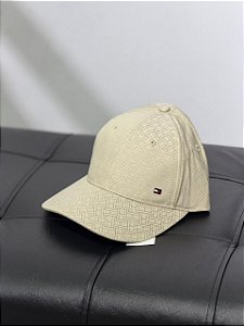 Bone tommy hilfiger Monograma - bege