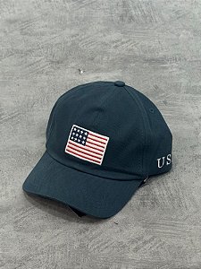 BONÉ AEROPOSTALE USA BANDEIRA- AZUL CIANO
