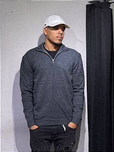 SUETER 1/4 ZIP - CHUMBO