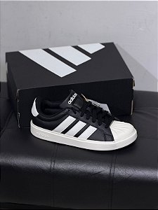 TENIS ADIDAS STREETTALK - Black + White KJ7807