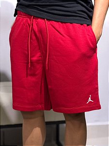 Bermuda Moletom Jordan (vermelho)