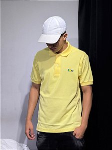 POLO LACOSTE BRAZIL EDITION 2026- AMARELO