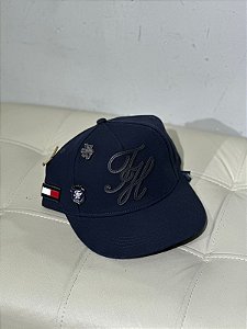 Bone tommy hilfiger TH BROCHE AZUL  MARINHO- THAM0AM14107-dw6