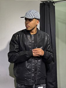 Jaqueta couro preta nova (Padrao zara)