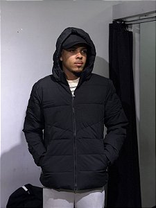 Jaqueta puffer preta ks42