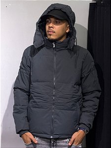 Jaqueta puffer chumbo ks48