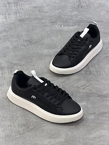 TENIS MASCULINO AEROPOSTALE COVER.SINTETICO PRETO/BRANCO 84103486-2