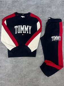 CONJUNTO MOLETOM TOMMY HILFIGER AMERICANO