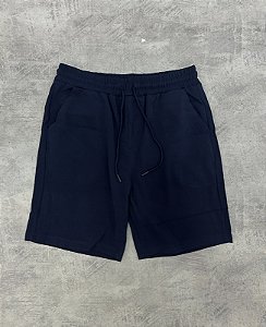 SHORT FLANELADO PADRÃO ZARA AZUL MARINHO