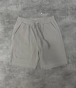 SHORT FLANELADO PADRÃO ZARA NUDE