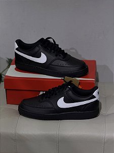 COURT VISION LO PRETO+SWOOSH BRANCO FZ0630-010