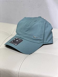 BONÉ NIKE  Dri-FIT SWOOSH METAL LATERAL- AZUL ESVERDEADO