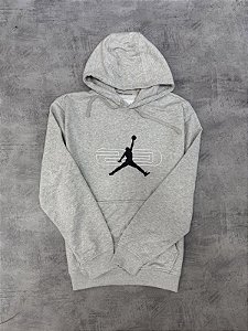 Moletom jordan 23 cinza - hq8694-084