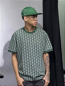 Camiseta  lacoste monograma verde TH1197-23-D1R