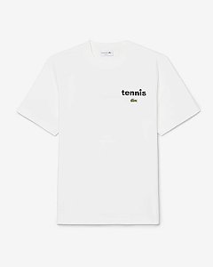 camiseta lacoste tenis ediçao quadra TH1572-23-70V