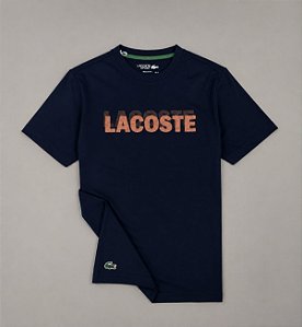 Camiseta lacoste ultra dry letreiro TH217-23-4LB