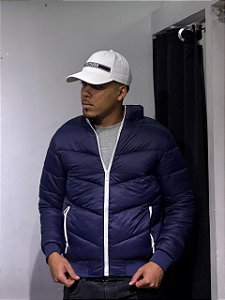 Jaqueta puffer Azul marinho jc1