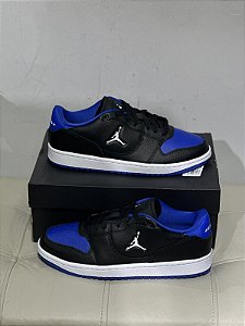 TENIS JORDAN COURT CONNECT LOW- PRETO+AZUL