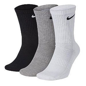 MEIA NIKE PERFORMANCE MESCLA(3 PARES)