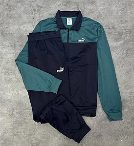 CONJUNTO PUMA VERDE E AZUL MARINHO- 691766-41