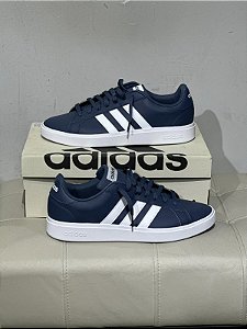 TENIS ADIDAS GRAND COURT BASE 2.0  AZUL MARINHO ID1178