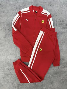 CONJUNTO PUMA FERRARI MT7 2026- VERMELHO