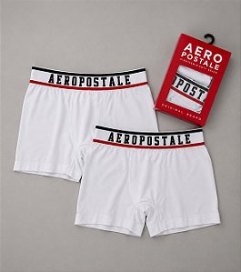 CUECA AEROPOSTALE  AZUL BRANCO