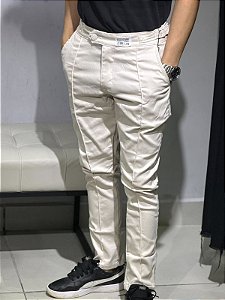 CALÇA ALFAIATARIA- OFF WHITE