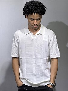 POLO TRICÔ RIVALY- BRANCA