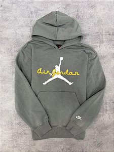 Moletom jordan Verde bordado - iq0702-305