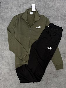 CONJUNTO PUMA MOLETOM  - VERDE 684848-81