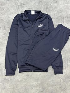 CONJUNTO PUMA TRACKSUIT - AZUL ESCURO