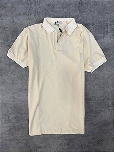 POLO BASIC ZIPER SL OFICIAL- BEGE