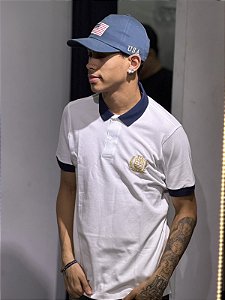 POLO AEROPOSTALE  M/C MASCULINO BORDADA