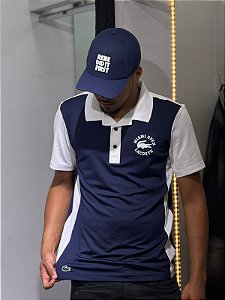 Camisa polo lacoste miami open -DH775223525