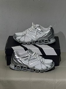 TENIS ADIDAS MEGARIDE PRATEADO+BRANCO JQ0555