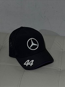BONÉ PUMA MERCEDES 44 REDINHA- PRETO