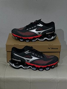 Mizuno Wave Prophecy 15 - Preto+Vermelho