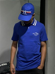 POLO TOMMY HILFIGER AUTHENTIC OCEAN PURSUITS- AZUL ROYAL