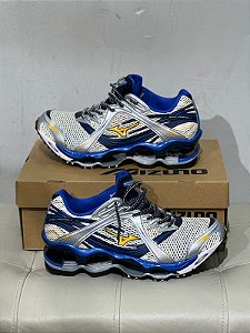 TENIS MIZUNO PROPHECY ONE AMARELO+AZUL