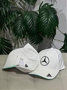 BONÉ ADIDAS MERCEDES AMG- BRANCO
