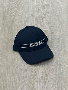Boné tommy hilfiger Sport faixa azul marinho