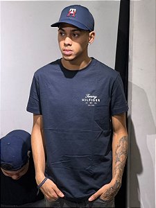 CAMISETA TOMMY NEW YORK AZUL MARINHO-THDW5