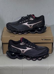 TENIS MIZUNO PROPHECY 15 - PRETO+ROSE