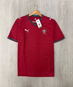 Camiseta Portugal   vermelha 25-26