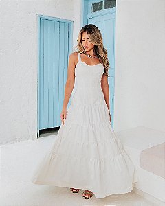 VESTIDO JEANS  OFF WHITE  SUMMER