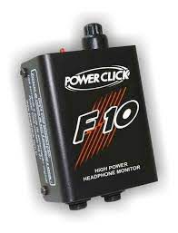 Amplificador de fone de ouvido F10 Power Click