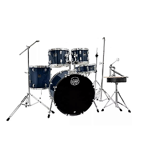 Bateria Acústica Mapex Serie Prodigy Pdg5245t Royal Blue(Azul) 22