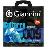 Encordoamento de guitarra Giannini .009 - .042 - GEEGST9