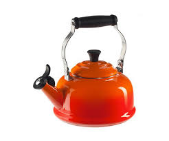 Chaleira Tradicional Com Apito Le Creuset Laranja